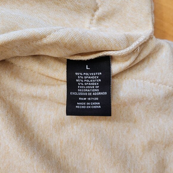 COLORTREE Paris M-L Red Barret Eiffel Tower Studs Decor Beige Sweater Top Tunic - Picture 4 of 16